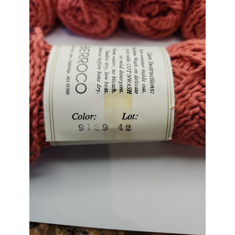 Berroco 100% Cotton Yarn Made In USA - Picture 2 of 2